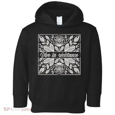 Leftist Subtle Feminist Subtle Protest Democrat Toddler Hoodie