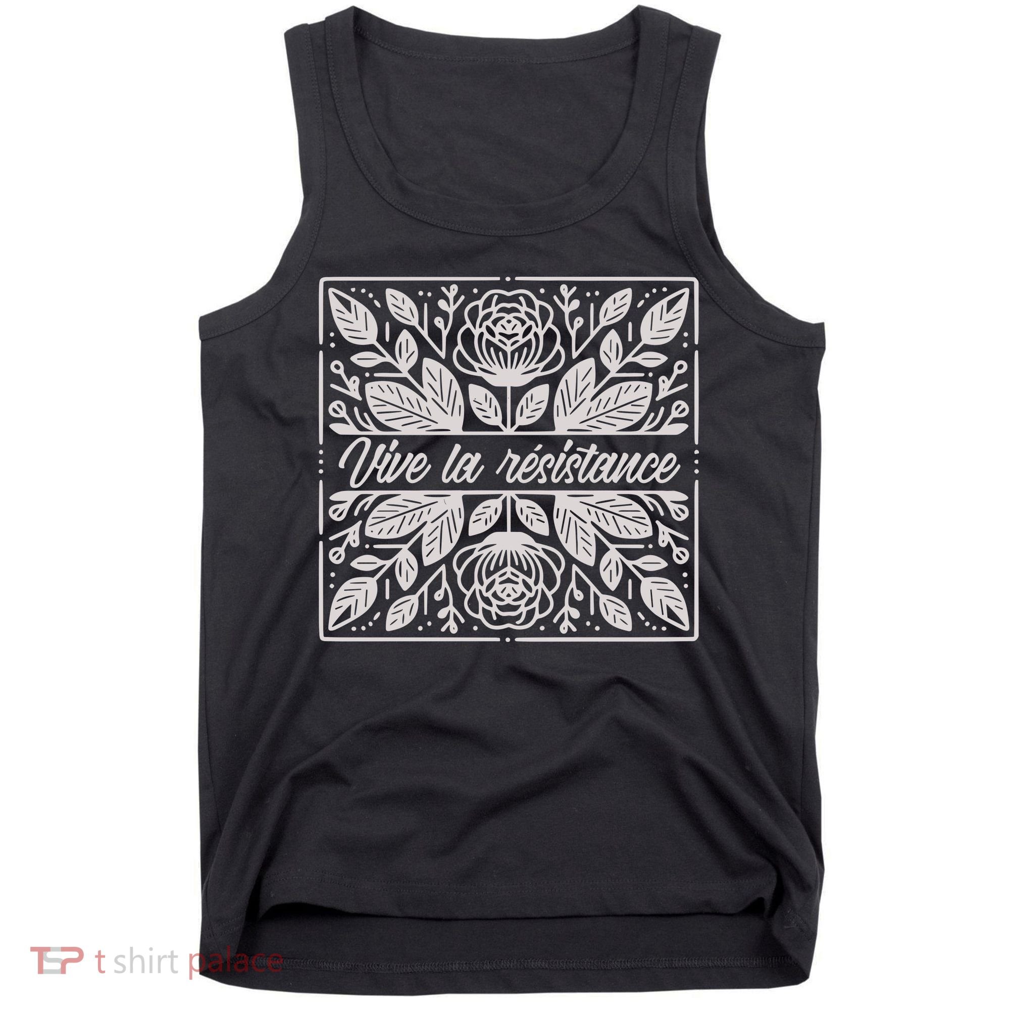 Leftist Subtle Feminist Subtle Protest Democrat Tank Top