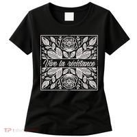 Leftist Subtle Feminist Subtle Protest Democrat Women's T-Shirt thumb 0