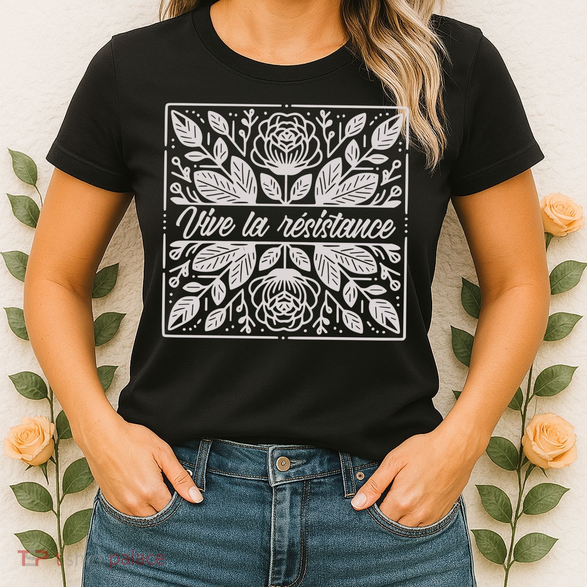 Leftist Subtle Feminist Subtle Protest Democrat Women's T-Shirt