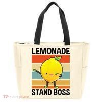Lemonade Squad For Stand Boss Lemon Juice Summer Tote Bag thumb 0