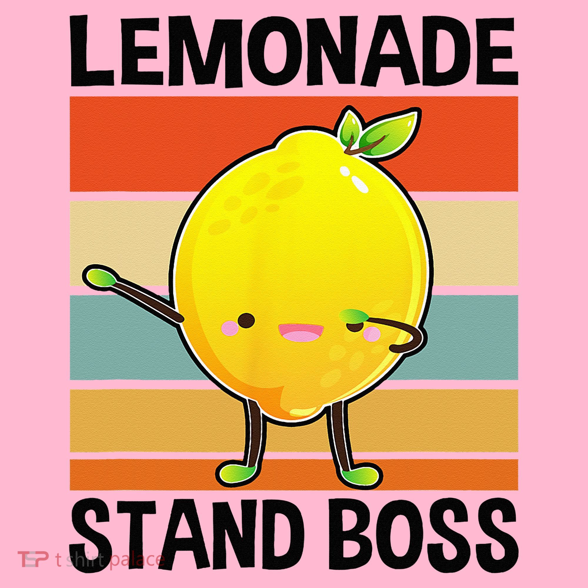 Lemonade Squad For Stand Boss Lemon Juice Summer Coaster