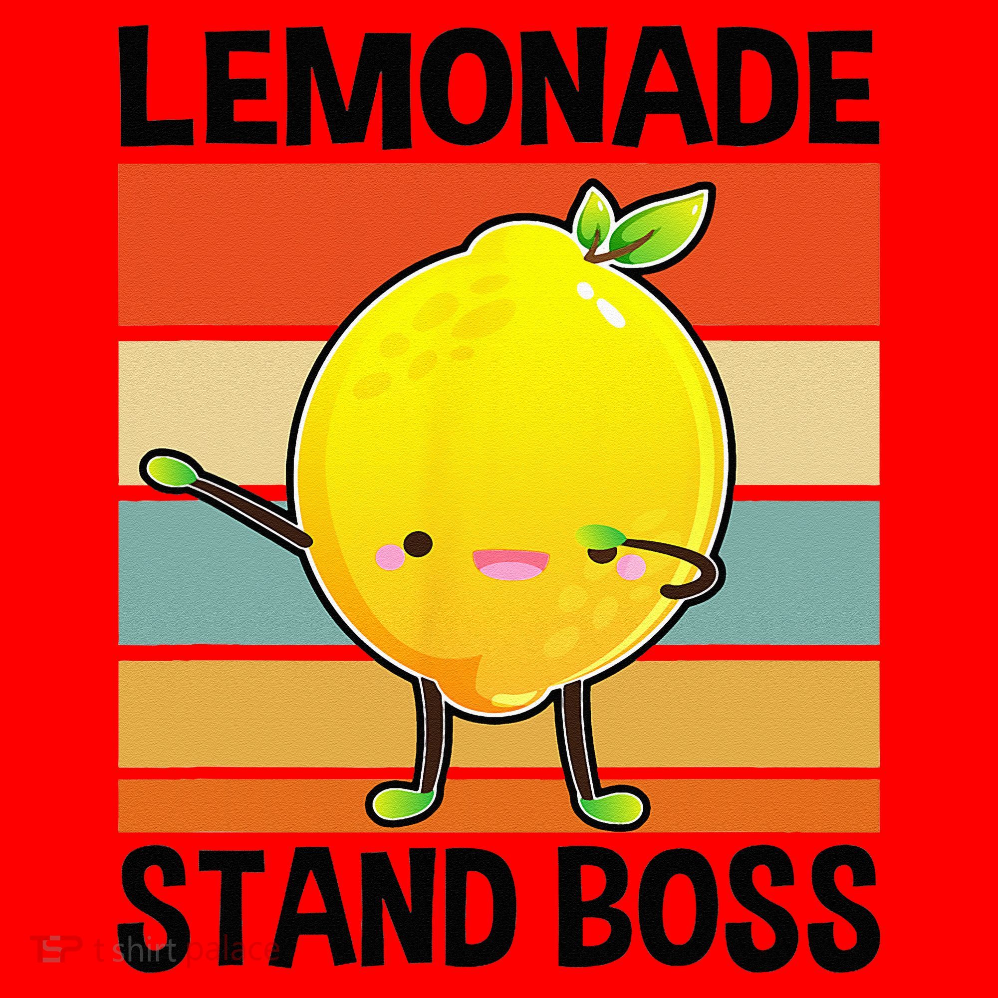 Lemonade Squad For Stand Boss Lemon Juice Summer Santa Hat