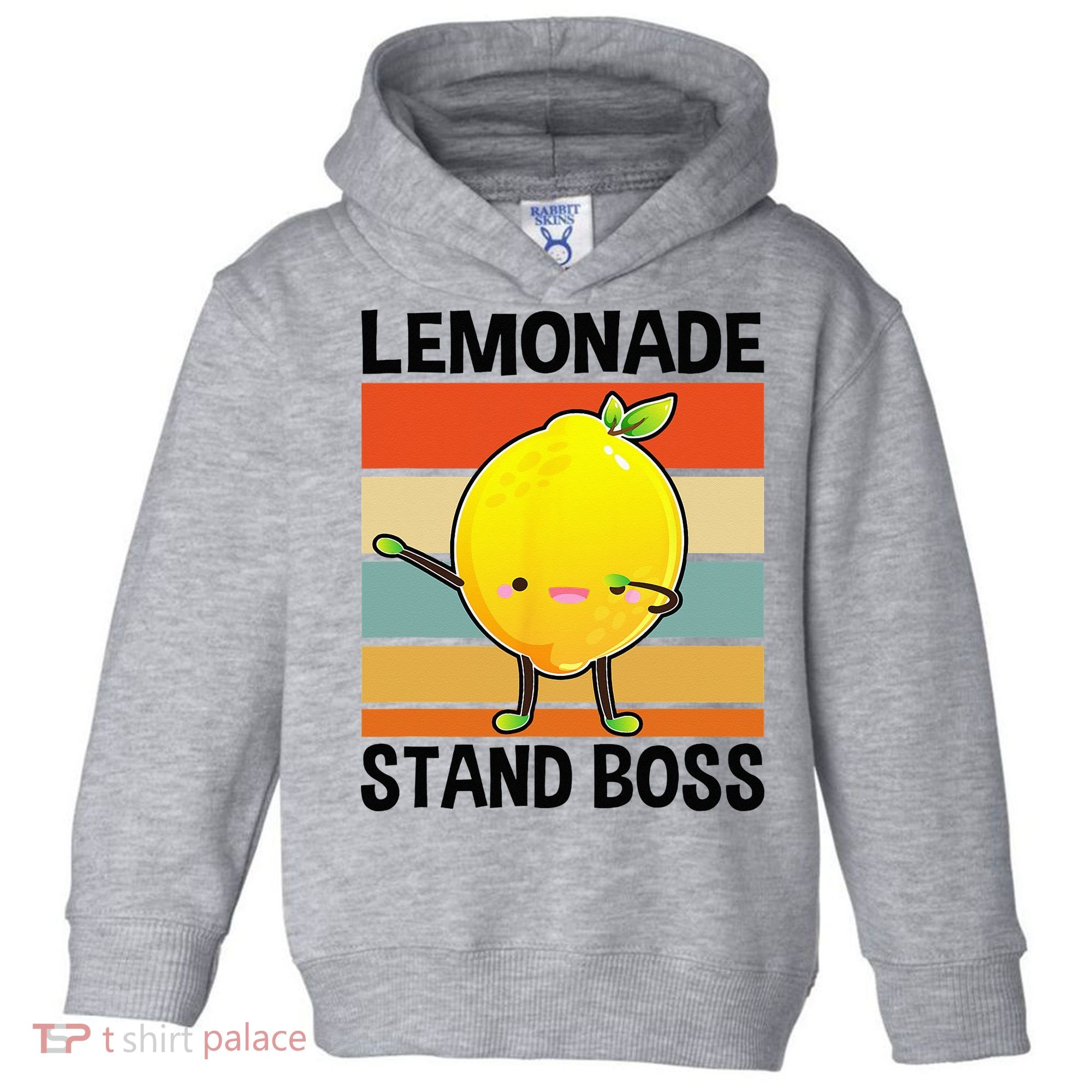Lemonade Squad For Stand Boss Lemon Juice Summer Toddler Hoodie
