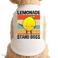 Lemonade Squad For Stand Boss Lemon Juice Summer Doggie Tank thumb 0