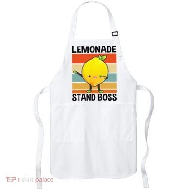 Lemonade Squad For Stand Boss Lemon Juice Summer Apron