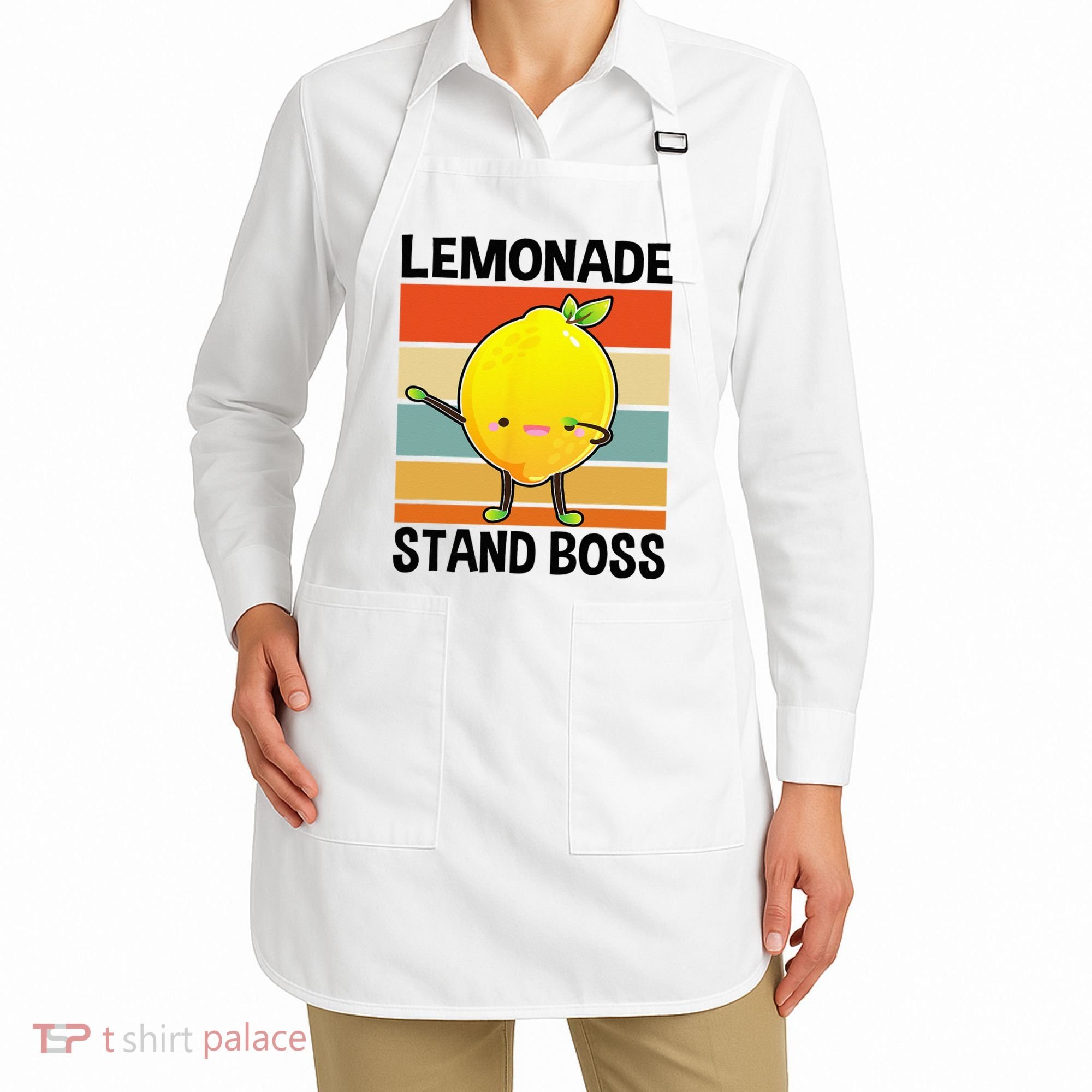 Lemonade Squad For Stand Boss Lemon Juice Summer Apron