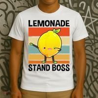 Lemonade Squad For Stand Boss Lemon Juice Summer T-Shirt thumb 3