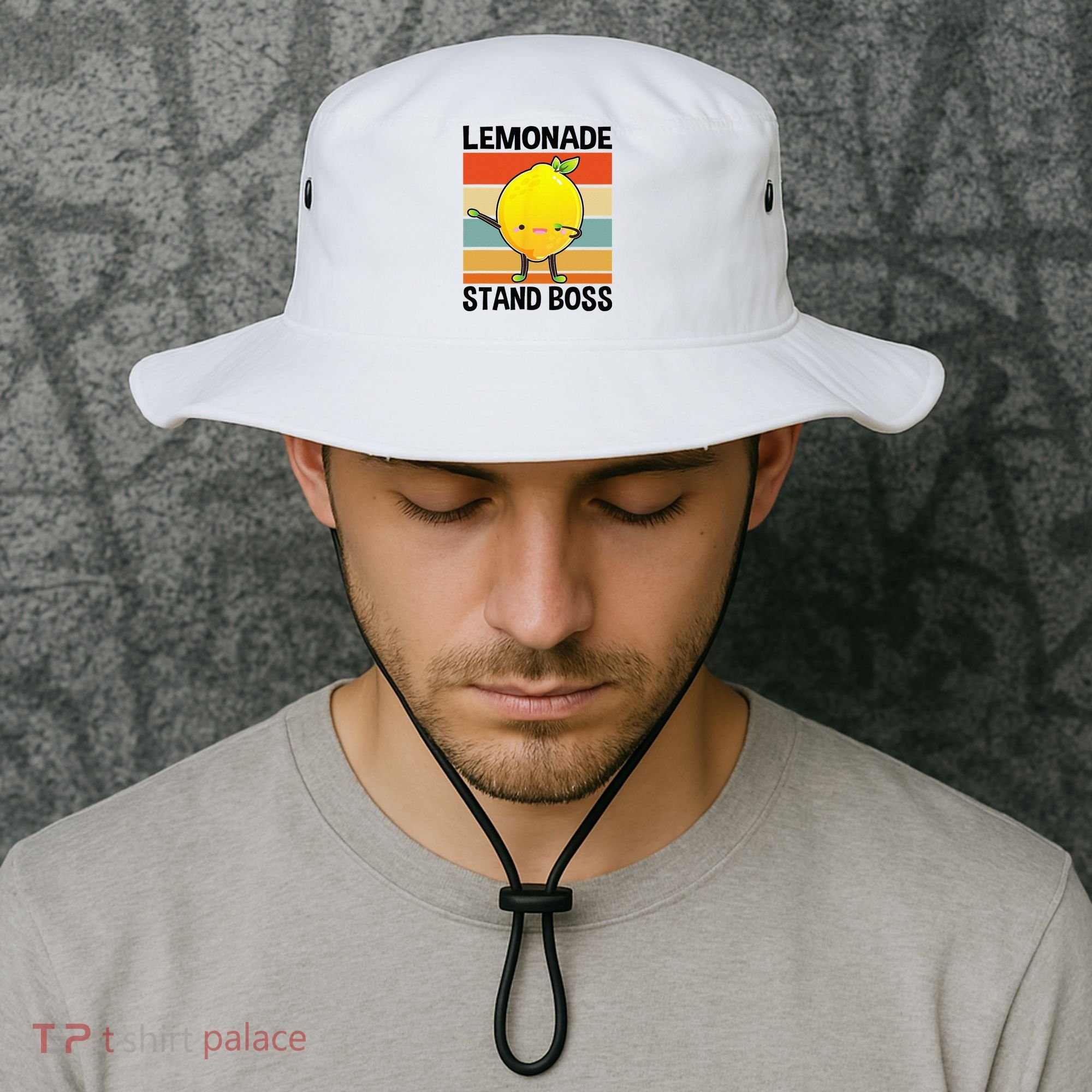 Lemonade Squad For Stand Boss Lemon Juice Summer Bucket Hat