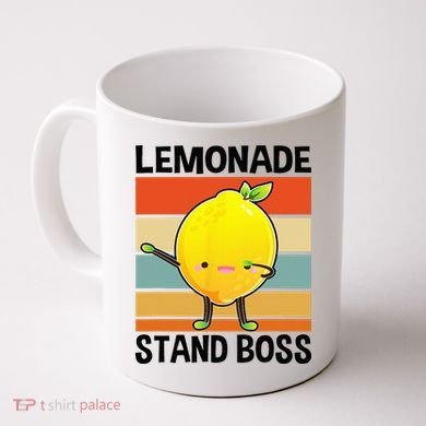 Lemonade Squad For Stand Boss Lemon Juice Summer Coffee Mug
