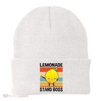 Lemonade Squad For Stand Boss Lemon Juice Summer Beanie thumb 0