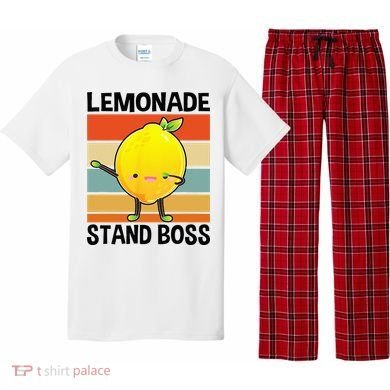 Lemonade Squad For Stand Boss Lemon Juice Summer Pajama Set