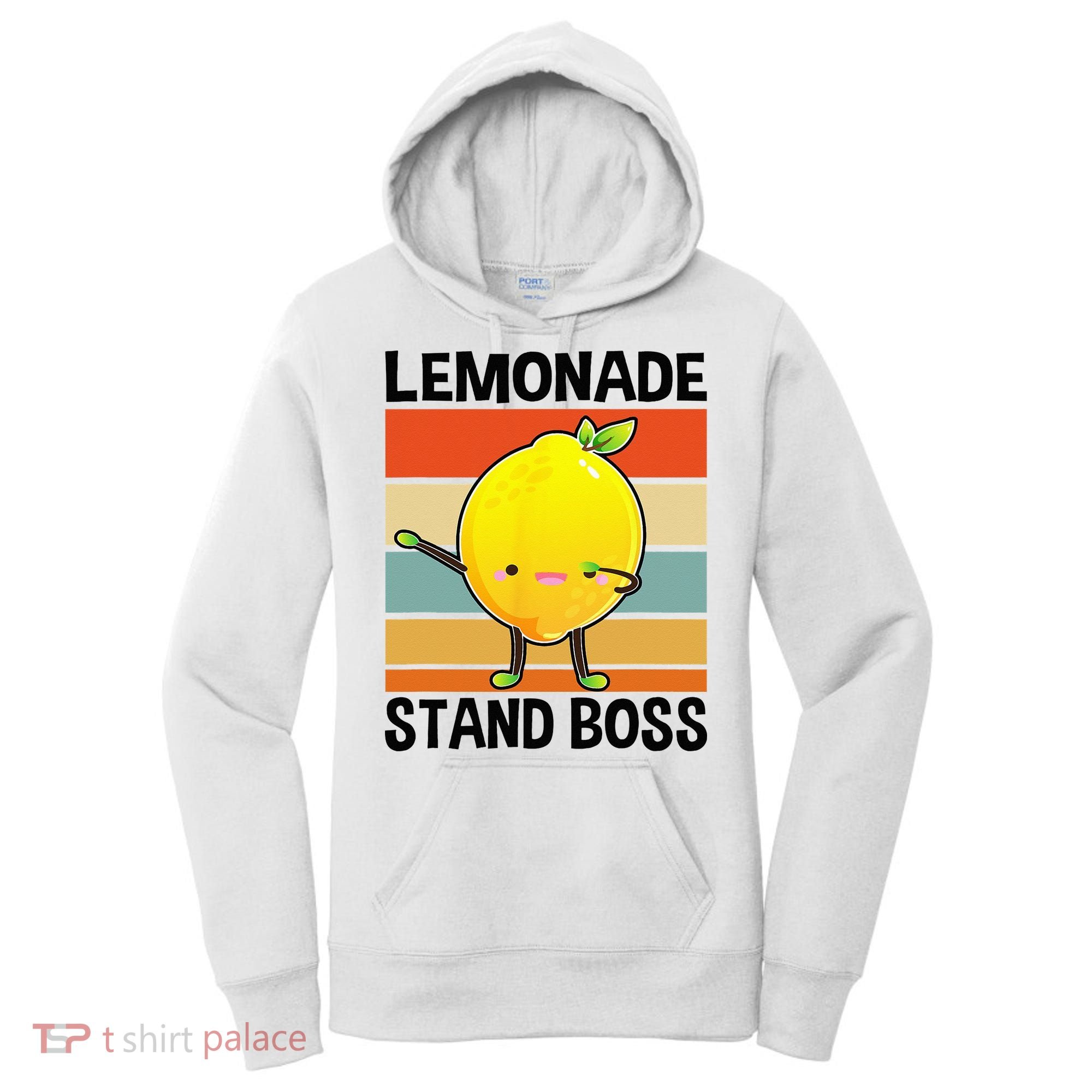 Lemonade Squad For Stand Boss Lemon Juice Summer Women's Hoodie