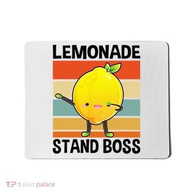 Lemonade Squad For Stand Boss Lemon Juice Summer Mousepad