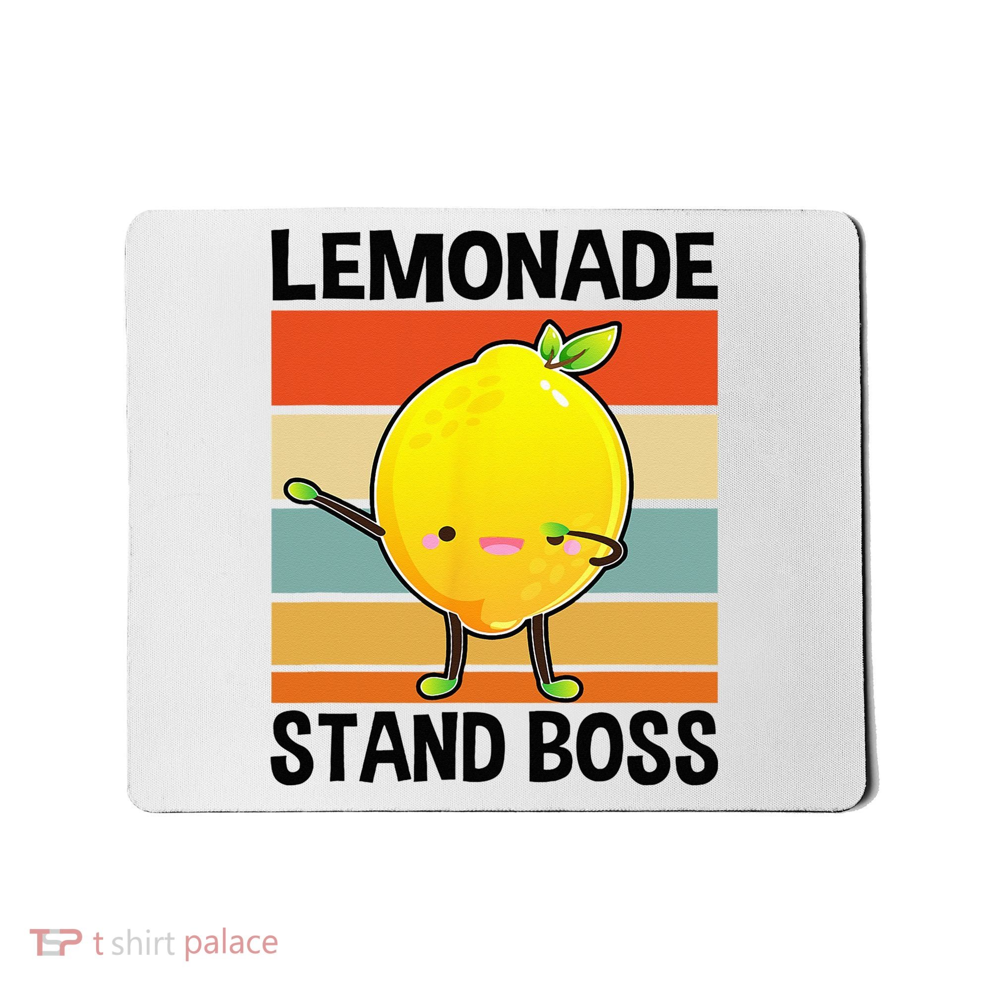 Lemonade Squad For Stand Boss Lemon Juice Summer Mousepad