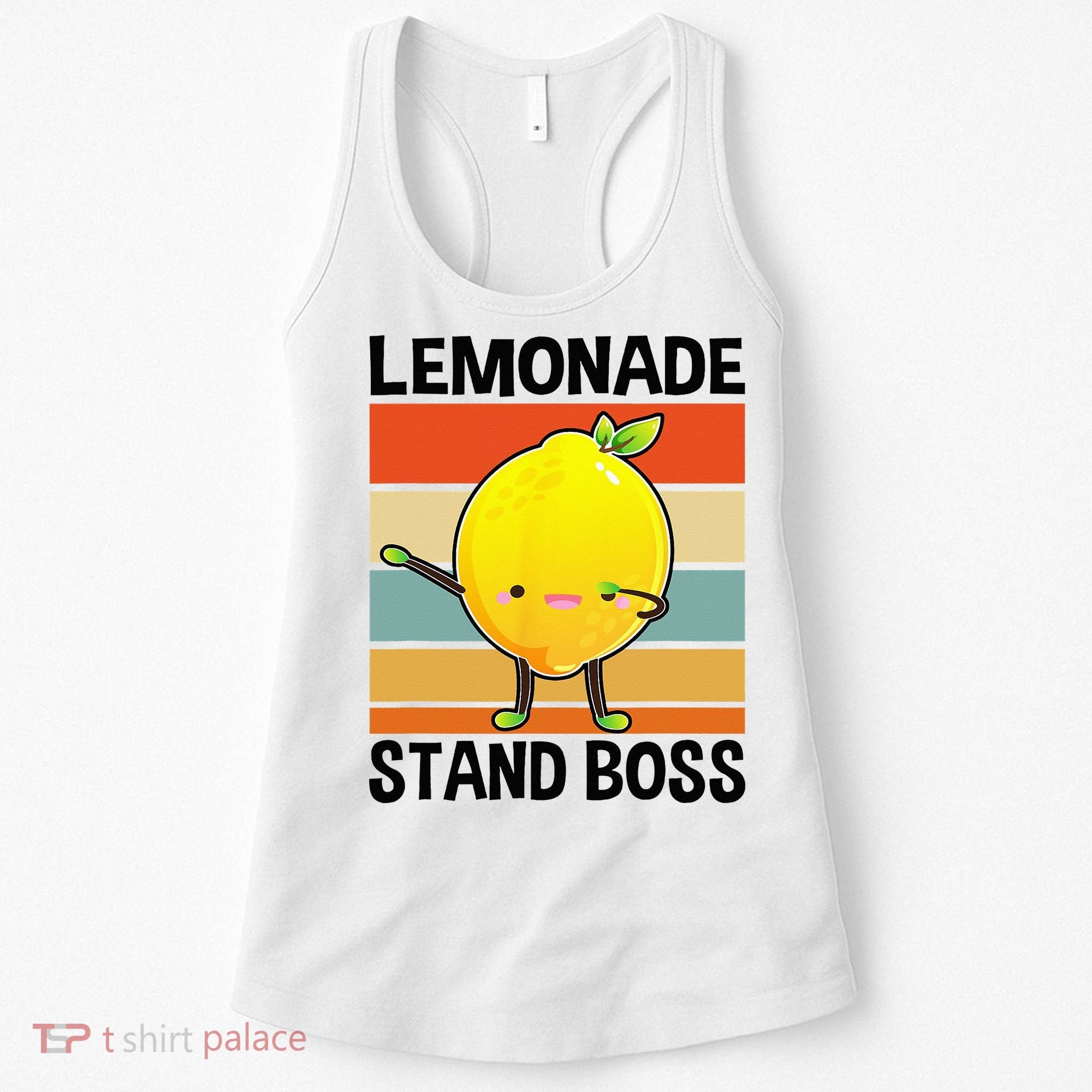 Lemonade Squad For Stand Boss Lemon Juice Summer Women's Tank Top