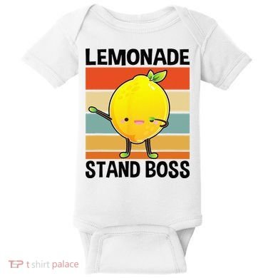 Lemonade Squad For Stand Boss Lemon Juice Summer Baby Bodysuit