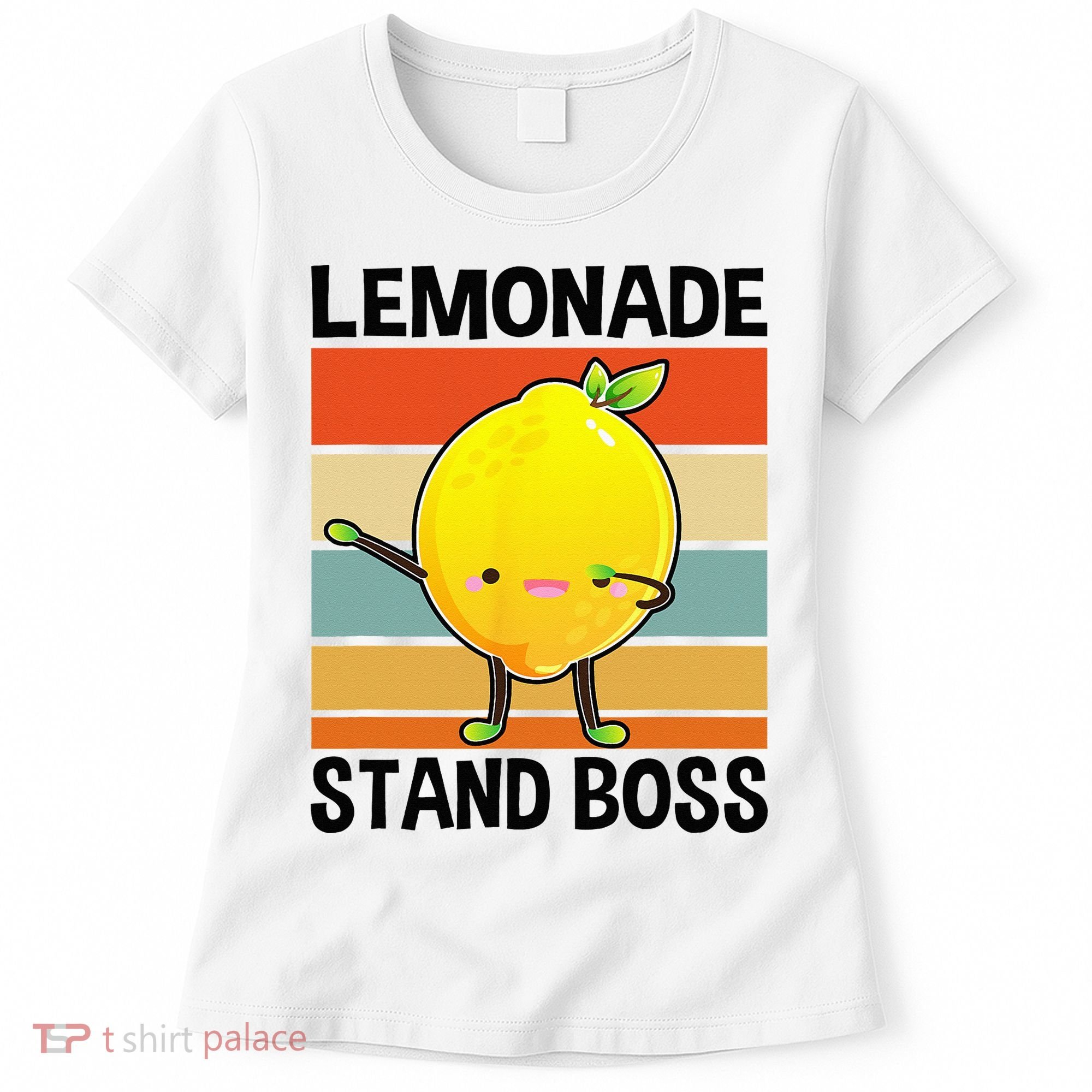 Lemonade Squad For Stand Boss Lemon Juice Summer Women's T-Shirt