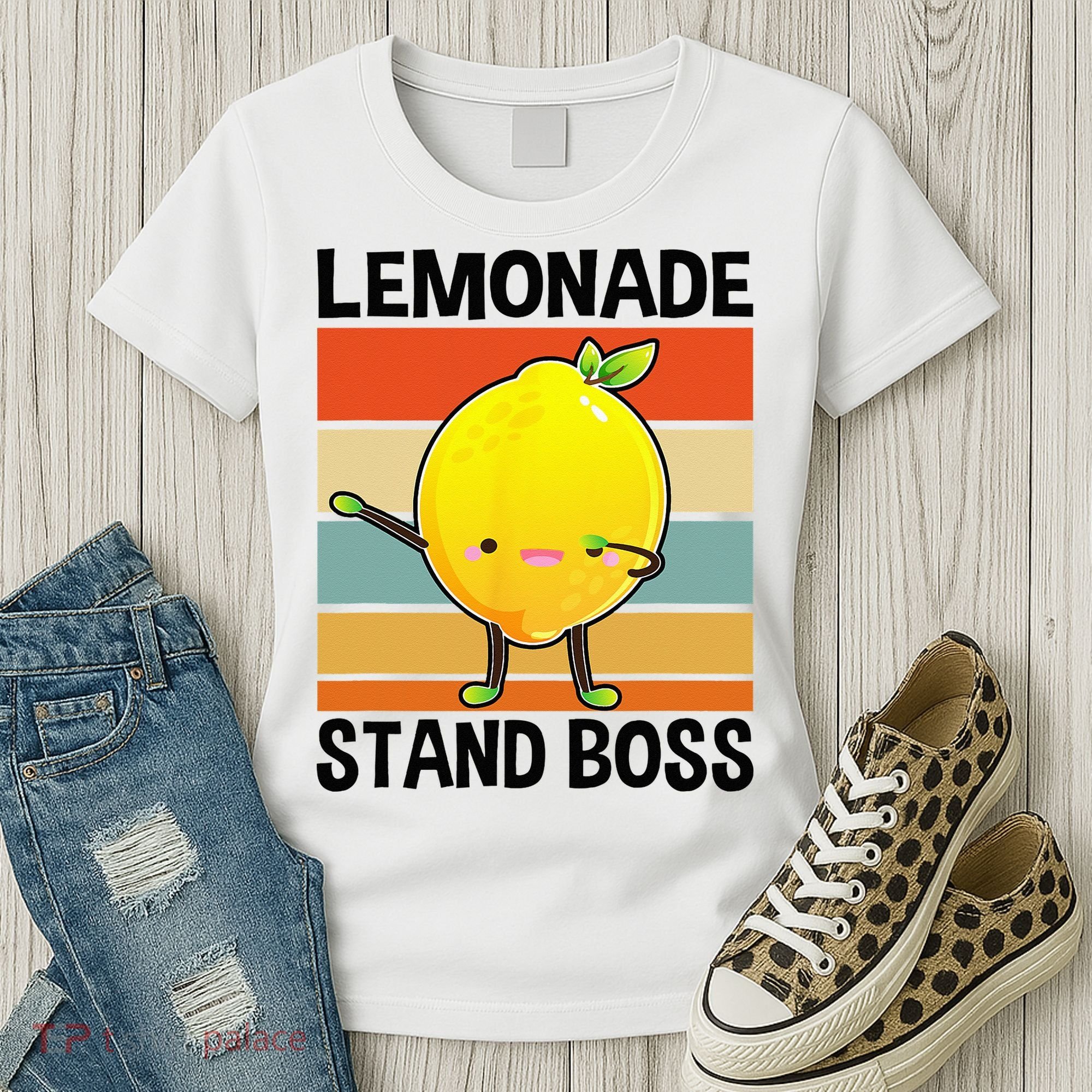 Lemonade Squad For Stand Boss Lemon Juice Summer Women's T-Shirt