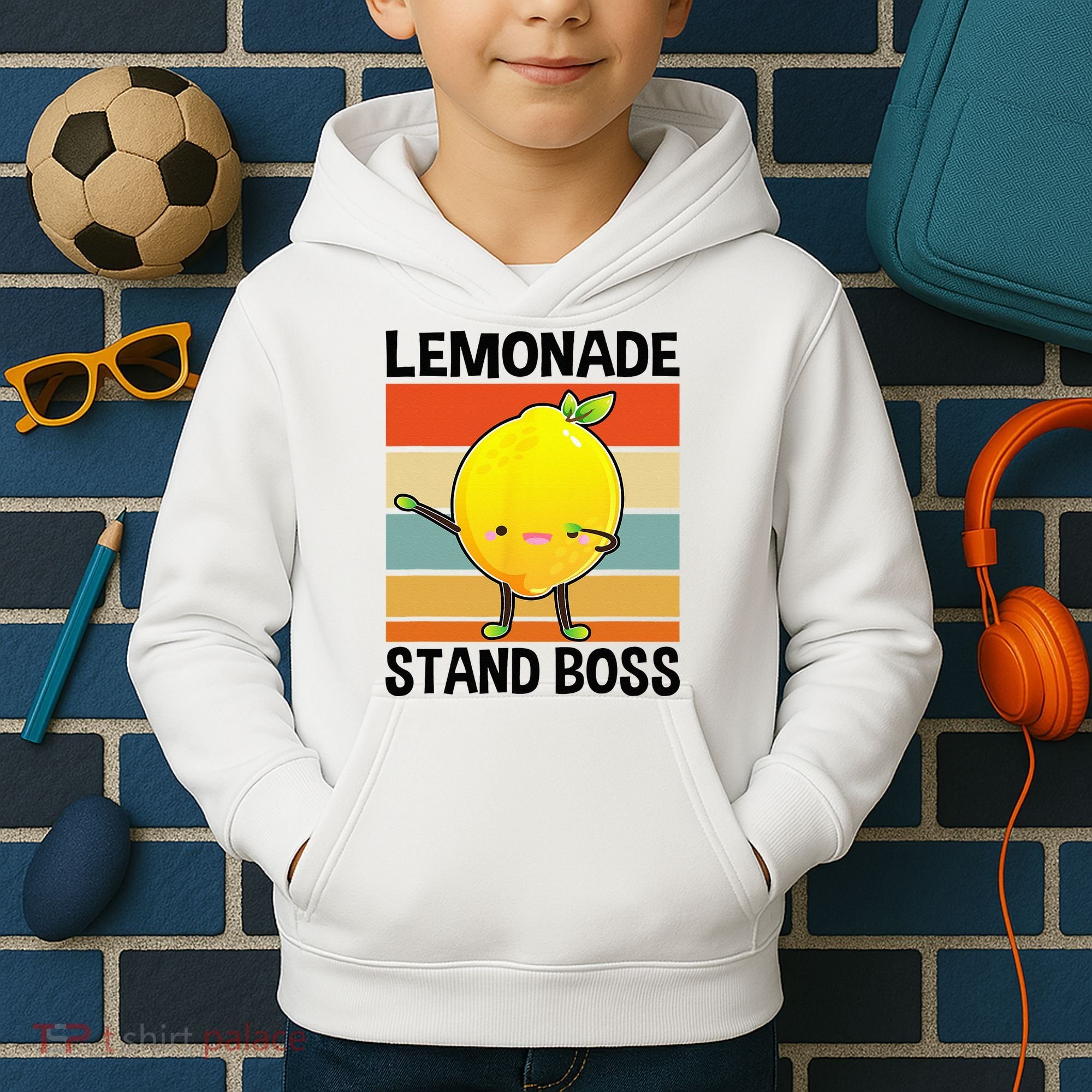 Lemonade Squad For Stand Boss Lemon Juice Summer Kids Hoodie