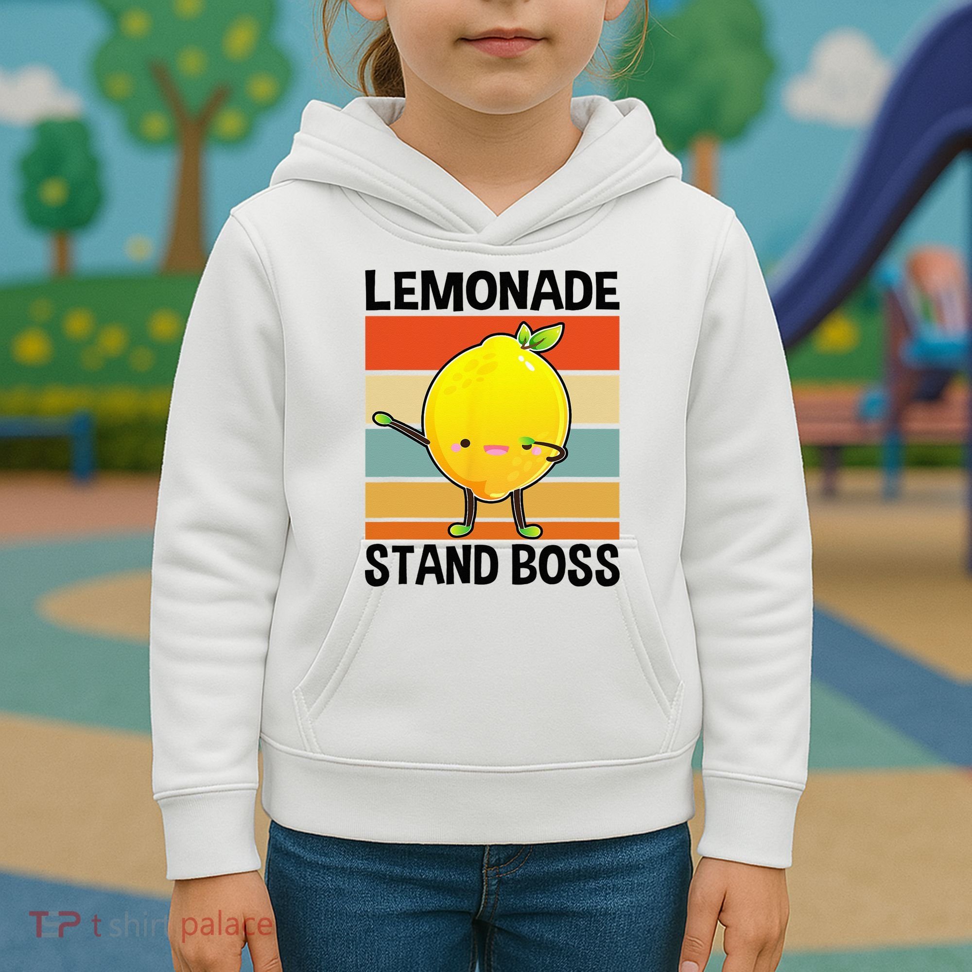 Lemonade Squad For Stand Boss Lemon Juice Summer Kids Hoodie