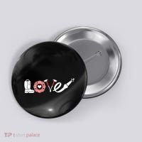Love Support Firefighters Logo Button thumb 0