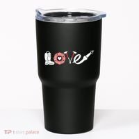 Love Support Firefighters Logo Tumbler thumb 0