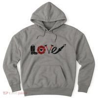 Love Support Firefighters Logo Hoodie thumb 0