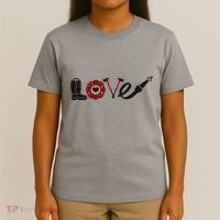 Love Support Firefighters Logo T-Shirt thumb 4
