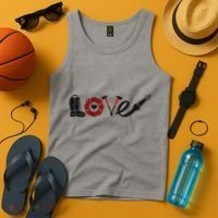 Love Support Firefighters Logo Tank Top thumb 4