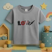 Love Support Firefighters Logo Toddler T-Shirt thumb 3