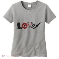 Love Support Firefighters Logo Women's T-Shirt thumb 0