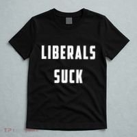 Liberals Suck Funny Liberal T-Shirt thumb 5