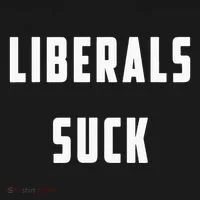 Liberals Suck Funny Liberal Toddler Hoodie thumb 2