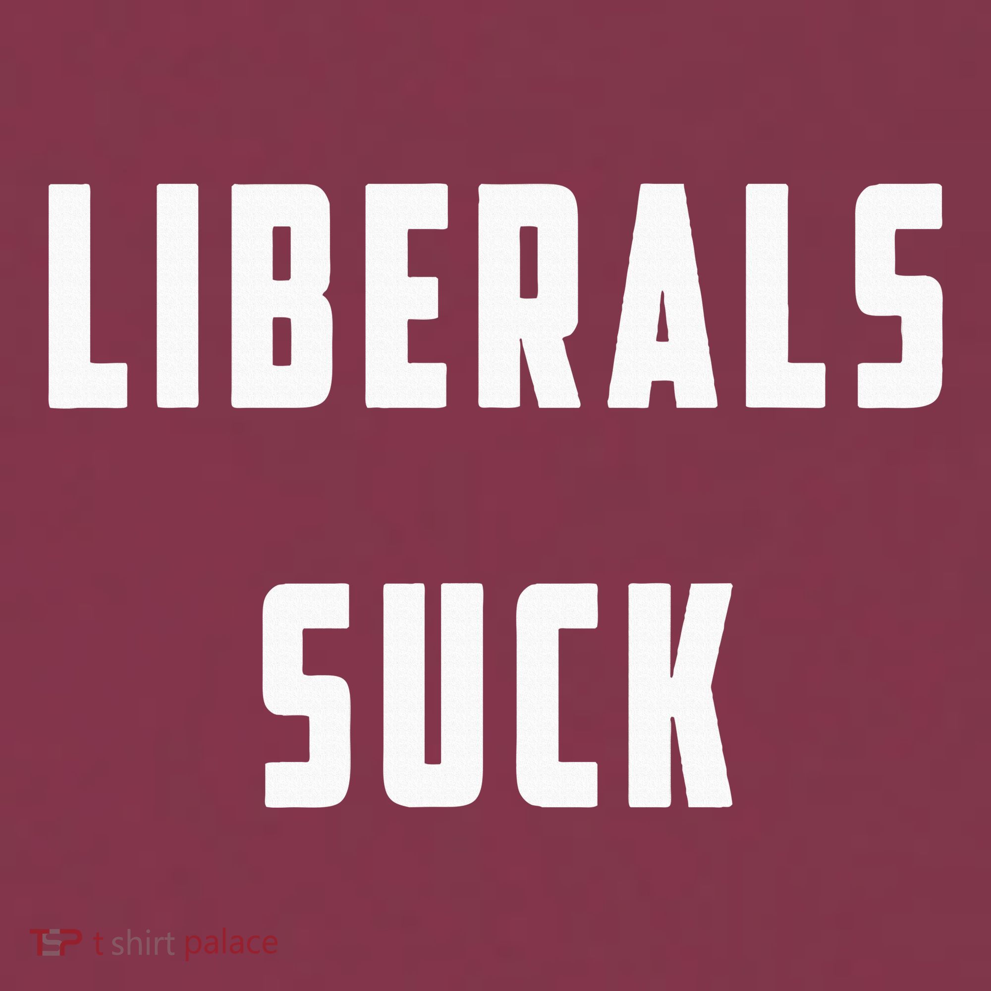 Liberals Suck Funny Liberal 16oz Travel Tumbler