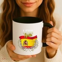 Leon Spain Flag Spanish City Leon Vacation Travel Coffee Mug thumb 3