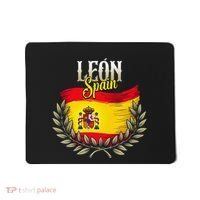 Leon Spain Flag Spanish City Leon Vacation Travel Mousepad thumb 0