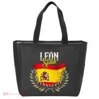 Leon Spain Flag Spanish City Leon Vacation Travel Tote Bag thumb 0