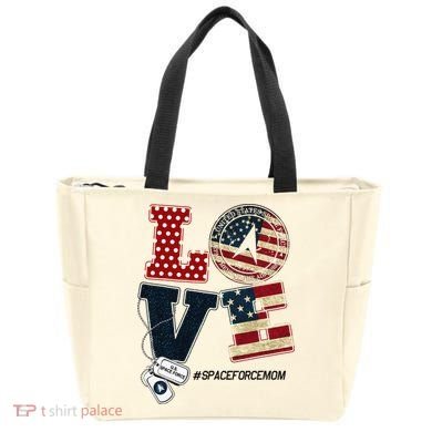 Love Space Force Mom Graduation Proud Space Force Mom Tote Bag