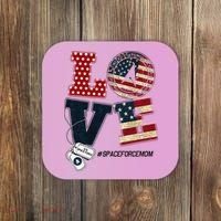 Love Space Force Mom Graduation Proud Space Force Mom Coaster thumb 0