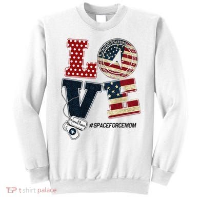 Love Space Force Mom Graduation Proud Space Force Mom Sweatshirt