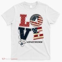 Love Space Force Mom Graduation Proud Space Force Mom T-Shirt thumb 0