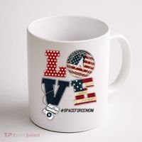 Love Space Force Mom Graduation Proud Space Force Mom Coffee Mug thumb 1