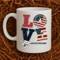 Love Space Force Mom Graduation Proud Space Force Mom Coffee Mug thumb 2