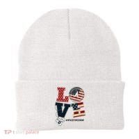Love Space Force Mom Graduation Proud Space Force Mom Beanie thumb 0