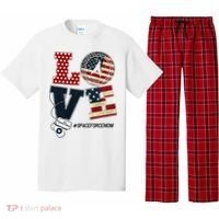 Love Space Force Mom Graduation Proud Space Force Mom Pajama Set thumb 0