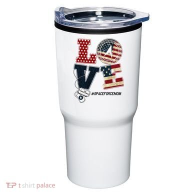 Love Space Force Mom Graduation Proud Space Force Mom Tumbler