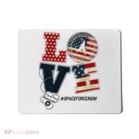 Love Space Force Mom Graduation Proud Space Force Mom Mousepad thumb 0