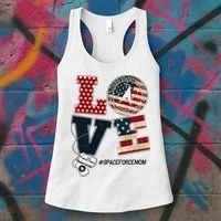 Love Space Force Mom Graduation Proud Space Force Mom Women's Tank Top thumb 3