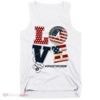 Love Space Force Mom Graduation Proud Space Force Mom Tank Top thumb 0